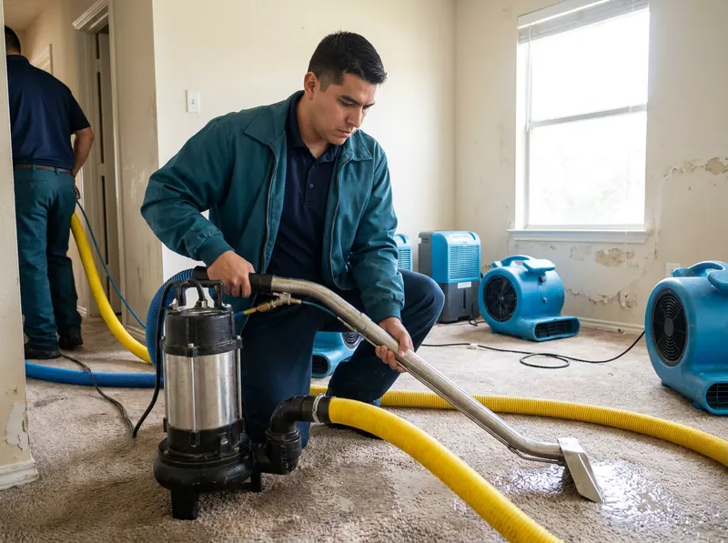 Burst & Frozen Pipe Cleanup in Houston, TX