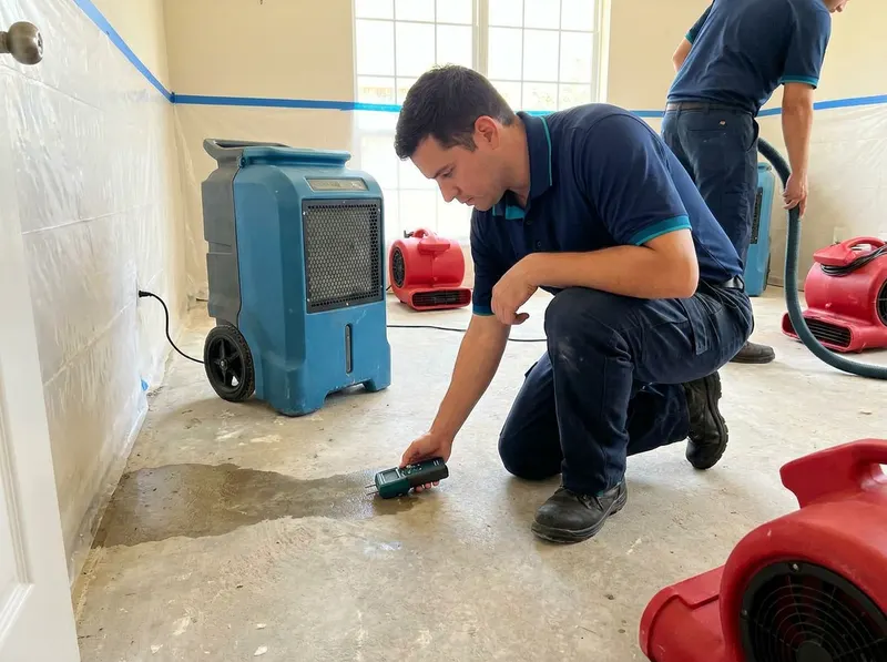 Slab Leak & Foundation Drying in Houston, TX