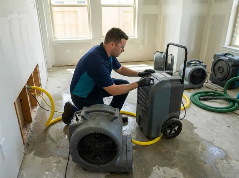 Structural Drying & Dehumidification in Houston, TX
